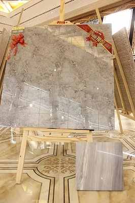 冠德卡玛通体大理石瓷砖VS天然大理石-华夏陶瓷网