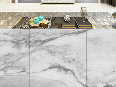 打造现代空间质感 高档灰色石材背景墙的艺术与实用价值